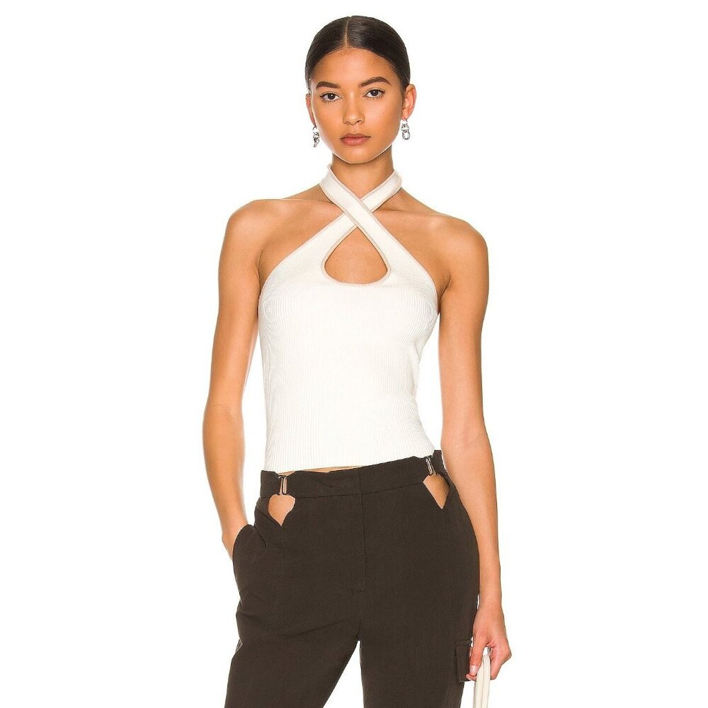 MISHA Adele Top in Ivory